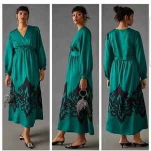 Anthropologie Nikasha Gorgeous Holiday Dress